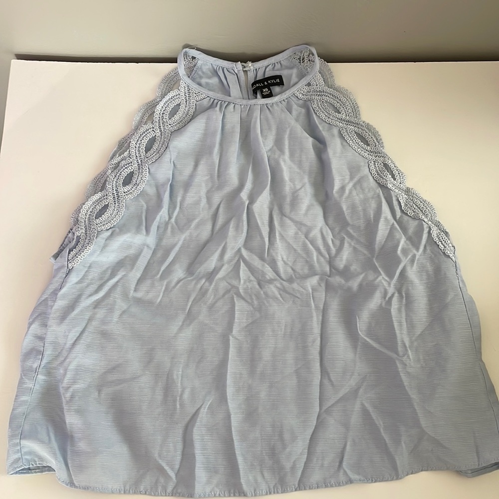 Baby blue tank top from Pacsun by Kendall and Kylie in a size XS, worn one time